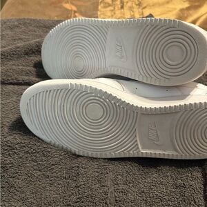 Nike All-White Athletic Shoes